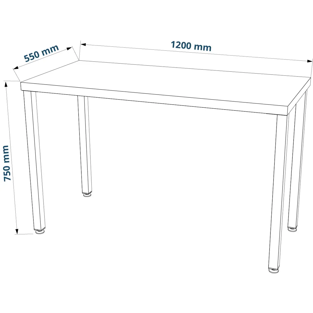Фото 7 Стол письменный Шведский стандарт Ингар 1/TT 120x75x55 см ДСП цвет беленый дуб/ белый Фото 7 Стол письменный Шведский стандарт Ингар 1/TT 120x75x55 см ДСП цвет беленый дуб/ белый