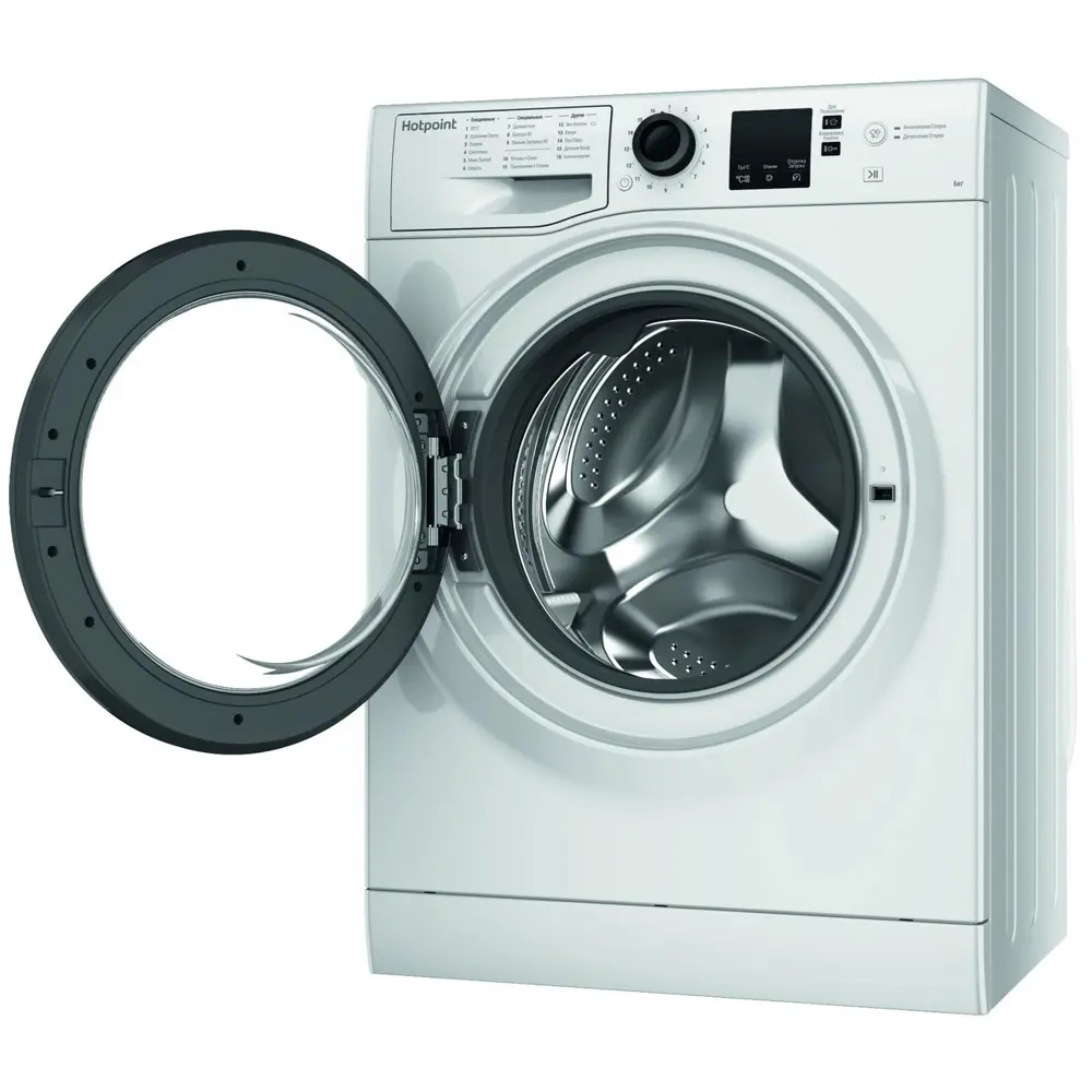 Фото 11 Стиральная машина Hotpoint Nss 6015 k ru 59.5x85x42.5 см 6 кг цвет белый Фото 11 Стиральная машина Hotpoint Nss 6015 k ru 59.5x85x42.5 см 6 кг цвет белый