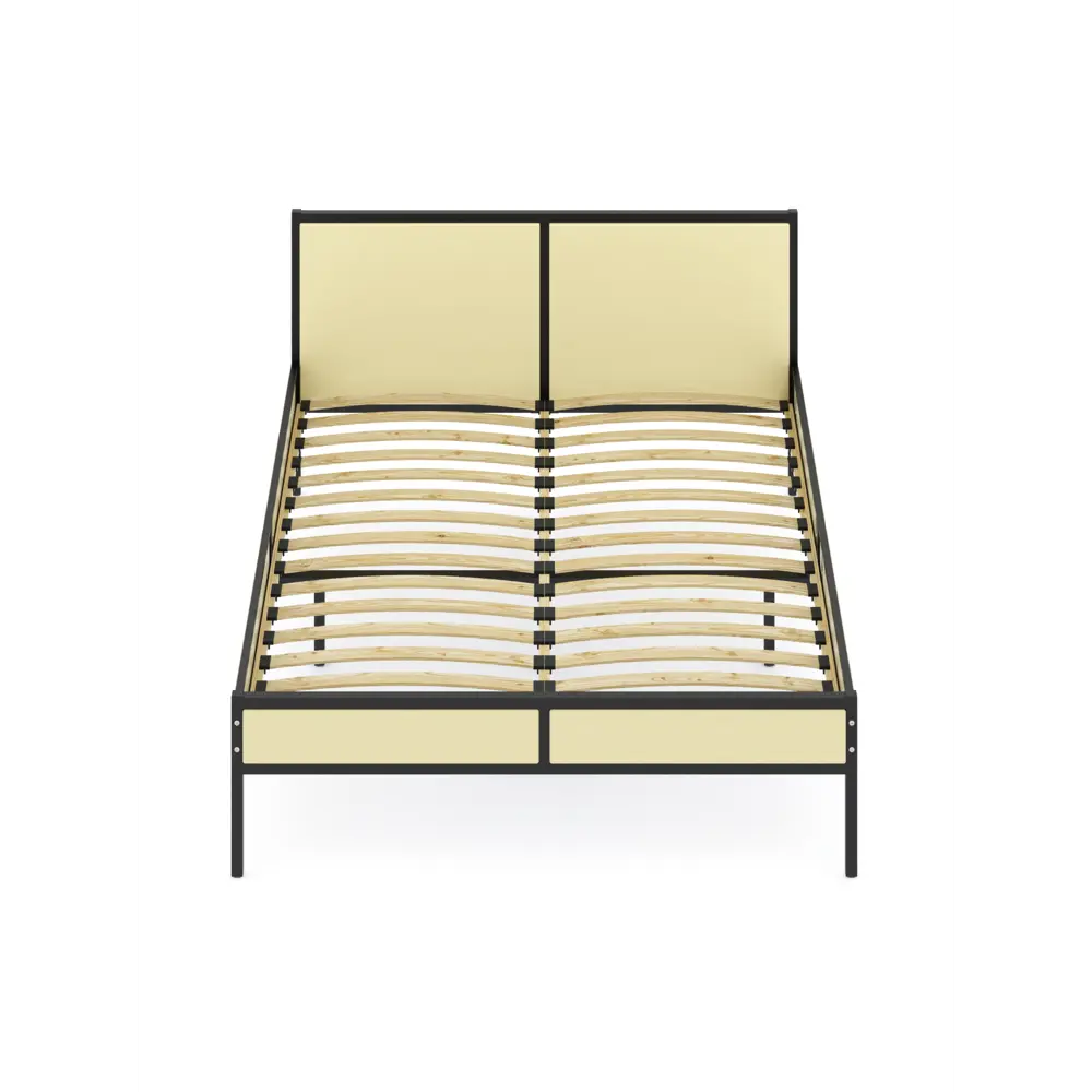 Фото 2 Кровать Solarius Kr180loft-van-black-orto 185 x 90 x 206 см сосна цвет бежевый Фото 2 Кровать Solarius Kr180loft-van-black-orto 185 x 90 x 206 см сосна цвет бежевый