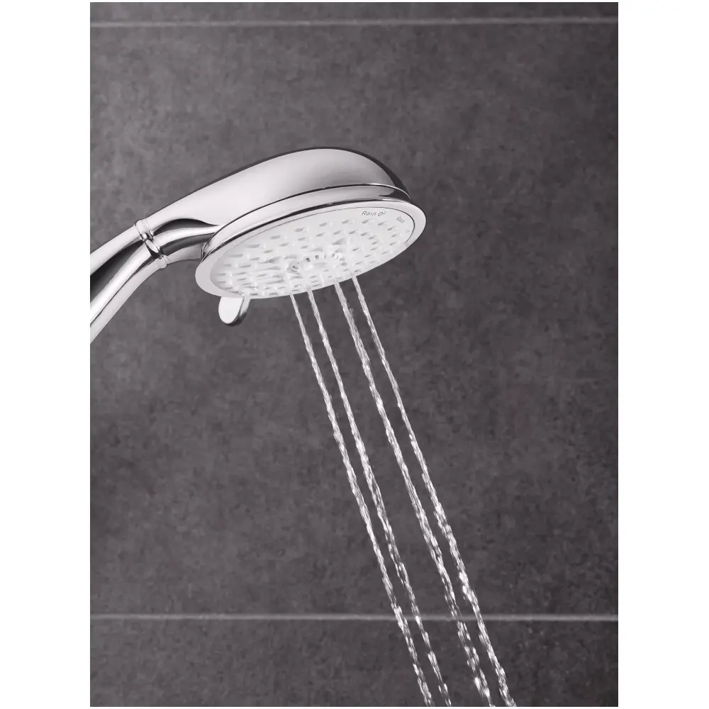 Фото 5 Лейка для душа Grohe 27608001 4 режимная цвет хром Фото 5 Лейка для душа Grohe 27608001 4 режимная цвет хром