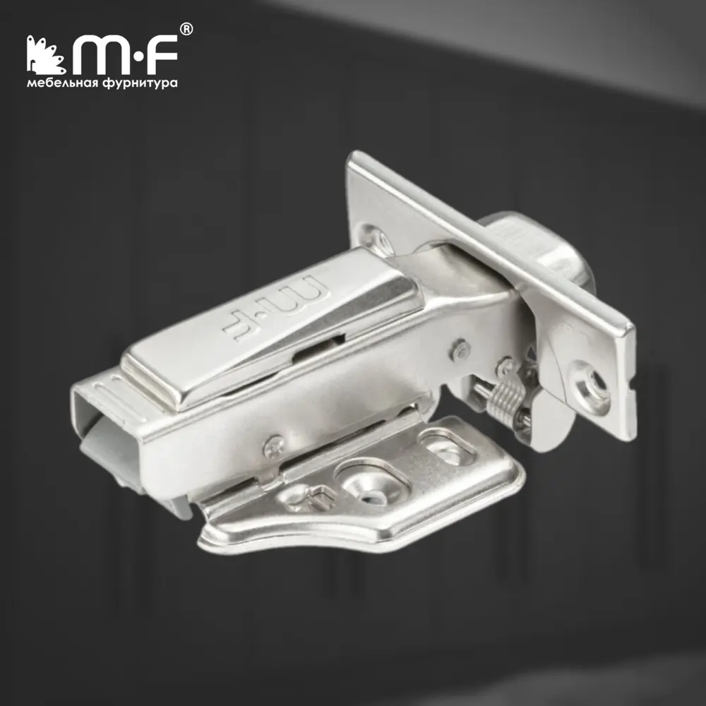 Фото 7 Петля MF МФ-Комплект Prima All-2-Way 3D Clip-on накладная с доводчиком мягкий ход никель Фото 7 Петля MF МФ-Комплект Prima All-2-Way 3D Clip-on накладная с доводчиком мягкий ход никель