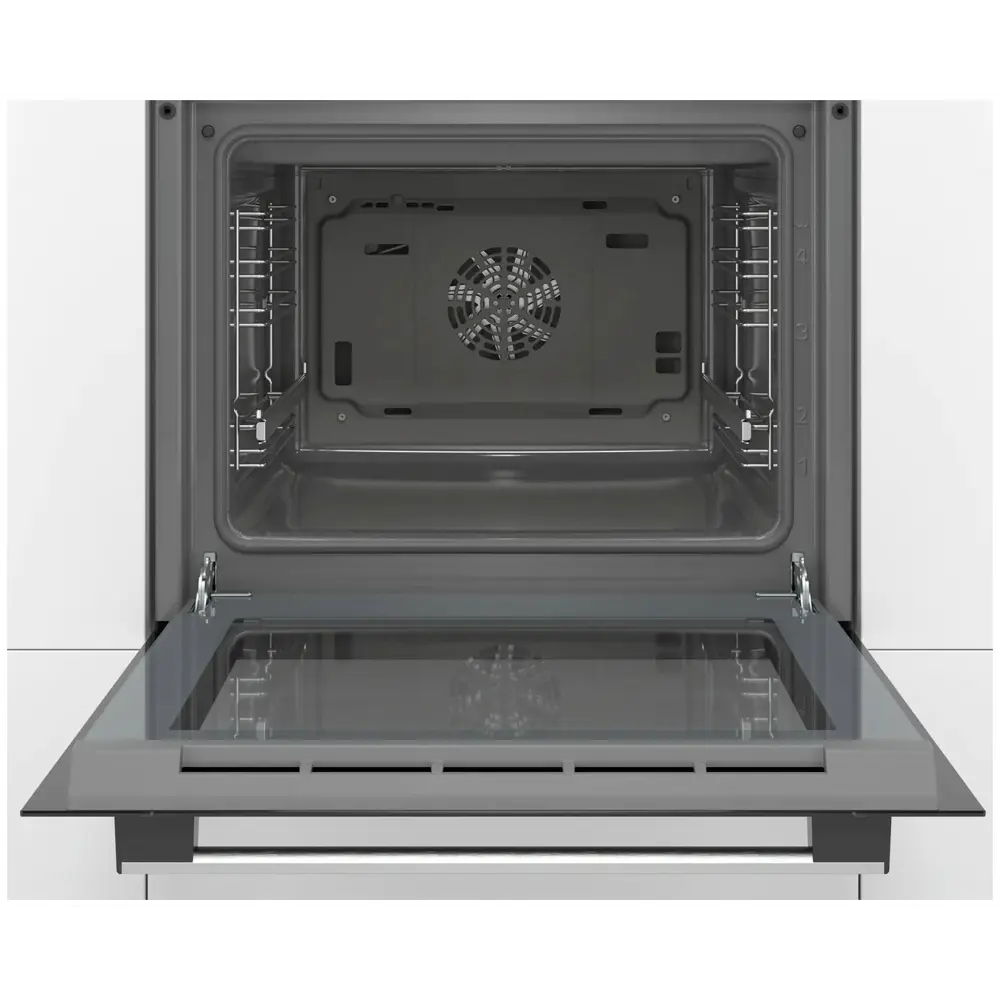 Фото 3 Встраиваемый духовой шкаф Bosch HBF534ES0Q 59.4х59.5х54.8 см цвет серебро Фото 3 Встраиваемый духовой шкаф Bosch HBF534ES0Q 59.4х59.5х54.8 см цвет серебро