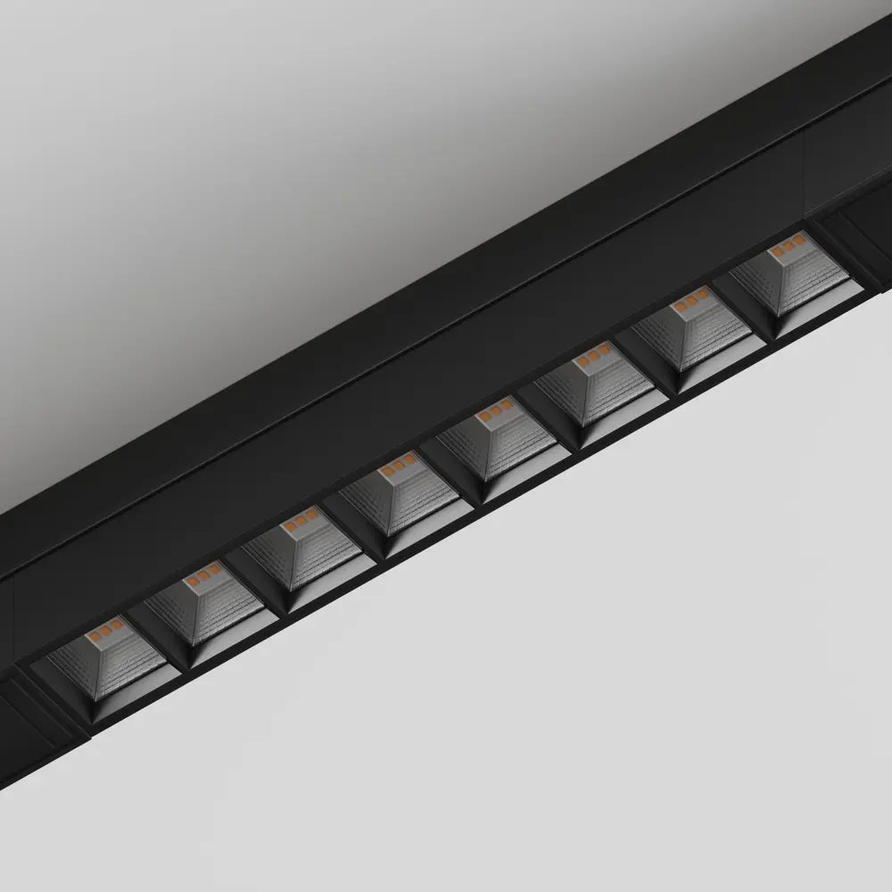 Фото 4 Трековый светильник линейный светодиодный Hesby lighting Hsbl_0142 20 Вт однофазный теплый белый (желтый) свет цвет черный