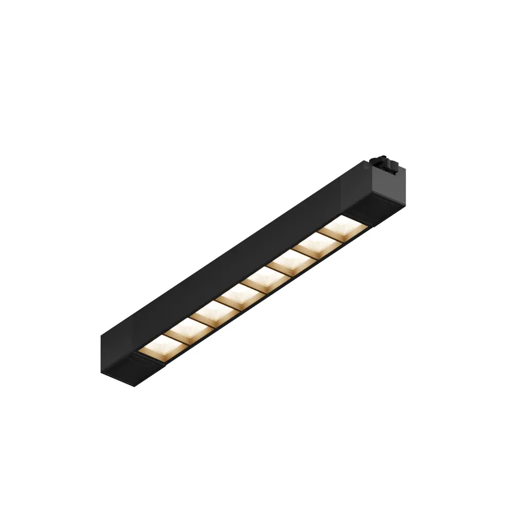 Фото Трековый светильник линейный светодиодный Hesby lighting Hsbl_0142 20 Вт однофазный теплый белый (желтый) свет цвет черный