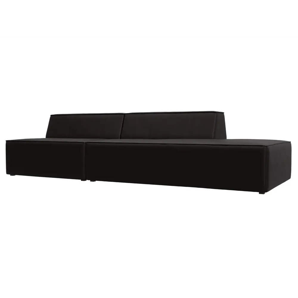 Фото Диван модульный Лига диванов Монс модерн 126883 280x70x110 см эко-кожа цвет grifon 12 коричневый Фото Диван модульный Лига диванов Монс модерн 126883 280x70x110 см эко-кожа цвет grifon 12 коричневый