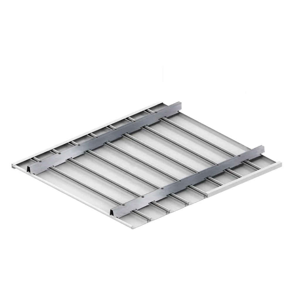 Фото 3 Комплект реечных потолков Mr.Tektum Classic 84R 2x2м белый матовый со светодиодным модулем теплое свечение Фото 3 Комплект реечных потолков Mr.Tektum Classic 84R 2x2м белый матовый со светодиодным модулем теплое свечение