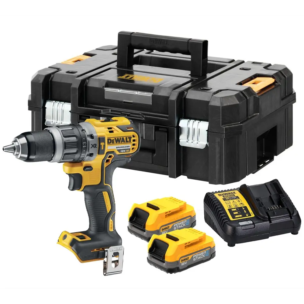 Фото Дрель-шуруповерт аккумуляторная ударная бесщеточная Dewalt DCD796E2T, 18 В Li-Ion 2x1.7 Ач Фото Дрель-шуруповерт аккумуляторная ударная бесщеточная Dewalt DCD796E2T, 18 В Li-Ion 2x1.7 Ач