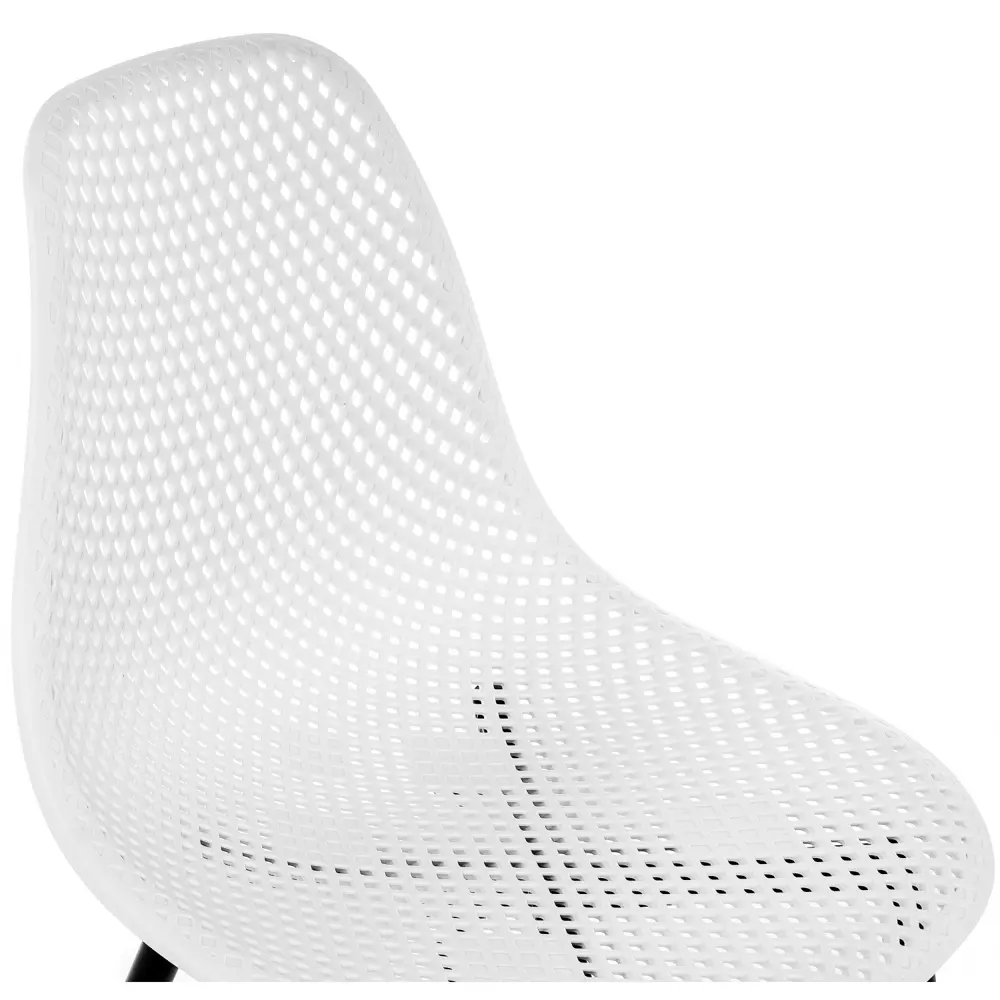 Фото 4 Стул Woodville 11182 47x84x52 см пластик цвет белый Фото 4 Стул Woodville 11182 47x84x52 см пластик цвет белый