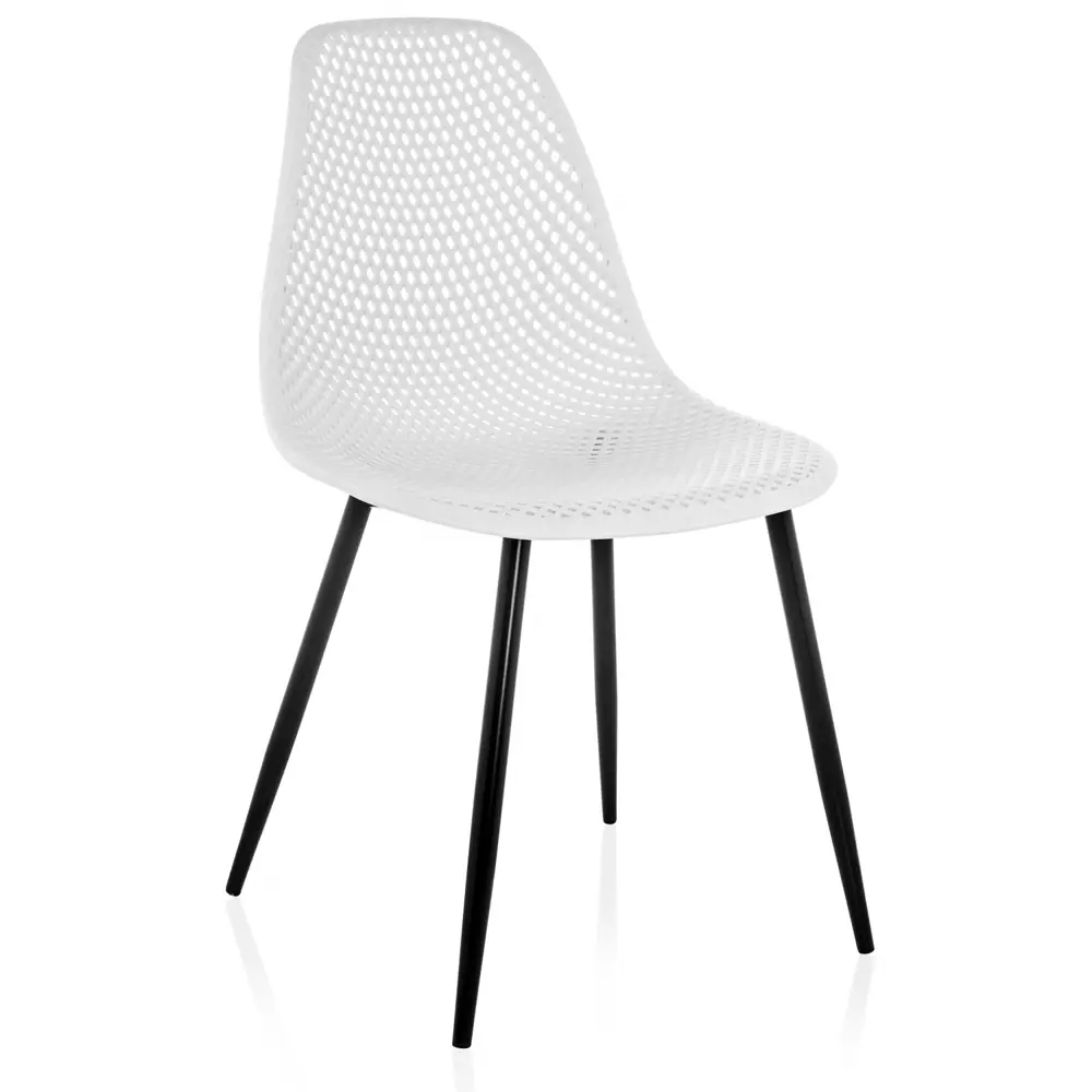 Фото Стул Woodville 11182 47x84x52 см пластик цвет белый Фото Стул Woodville 11182 47x84x52 см пластик цвет белый