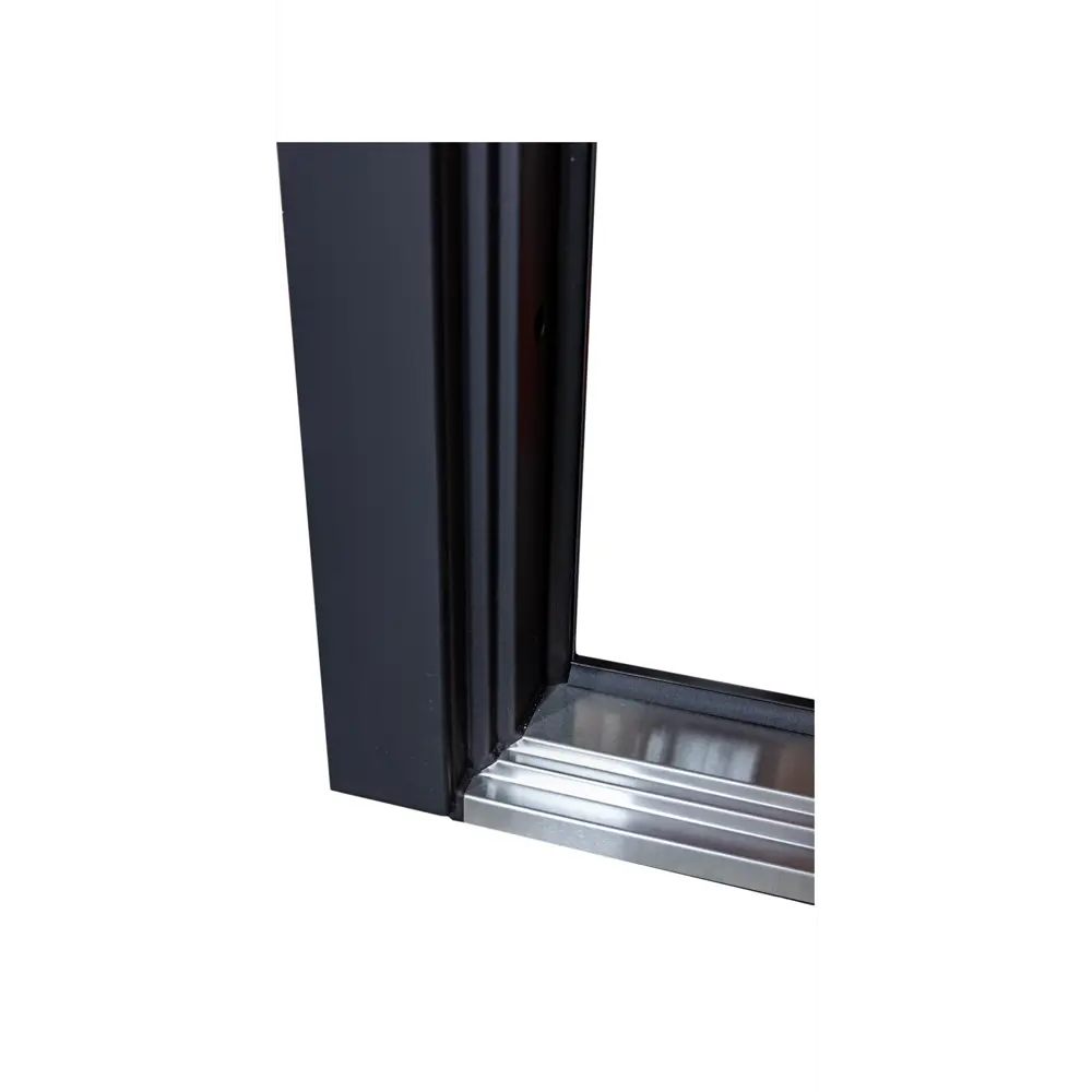 Фото 3 Входная дверь Diva STR МХ-45 205x86см левый цвет Д15 софт шампань/черный кварц с зеркалом