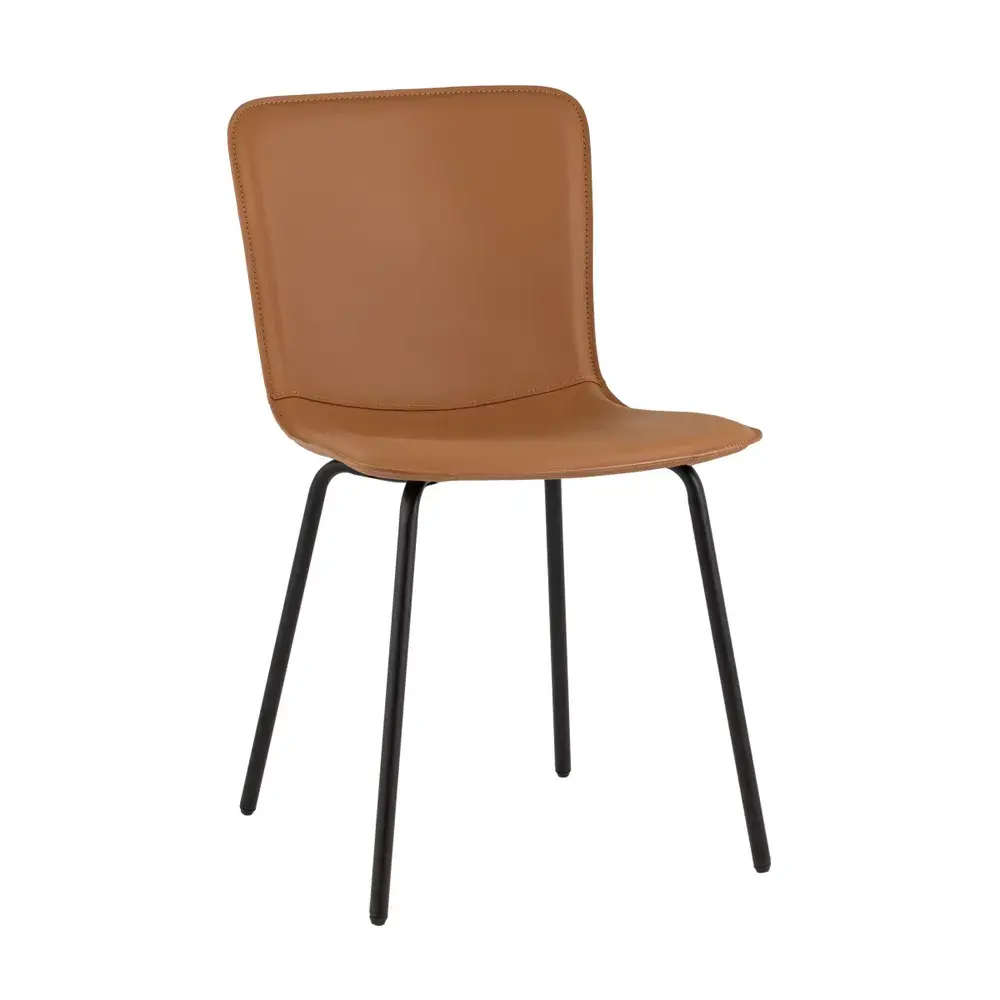 Фото 4 Кухонный стул Stool group Pluto HP2301 HAB1-27 BOX2 46x80x53 см эко-кожа цвет коричневый Фото 4 Кухонный стул Stool group Pluto HP2301 HAB1-27 BOX2 46x80x53 см эко-кожа цвет коричневый