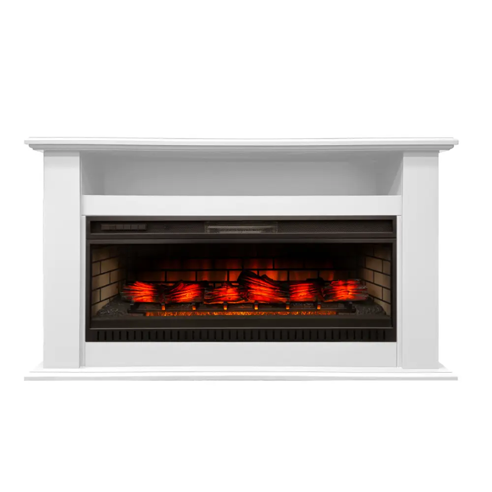 Фото Каминокомплект Realflame Genri WT-P512 с очагом Jack-S 45 1500Вт белый Фото Каминокомплект Realflame Genri WT-P512 с очагом Jack-S 45 1500Вт белый