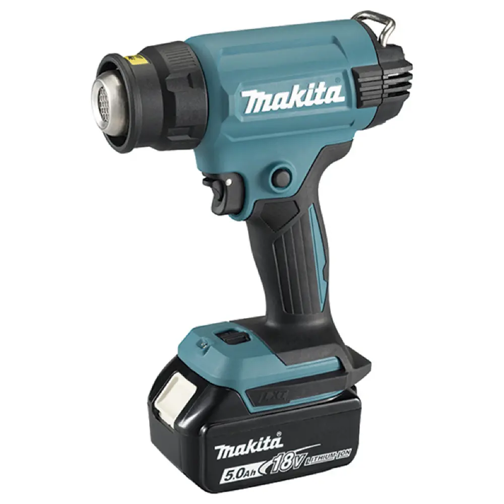 Фото 2 Фен технический аккумуляторный Makita DHG181RT1J, 18 В Li-Ion 1x5 Ач Фото 2 Фен технический аккумуляторный Makita DHG181RT1J, 18 В Li-Ion 1x5 Ач
