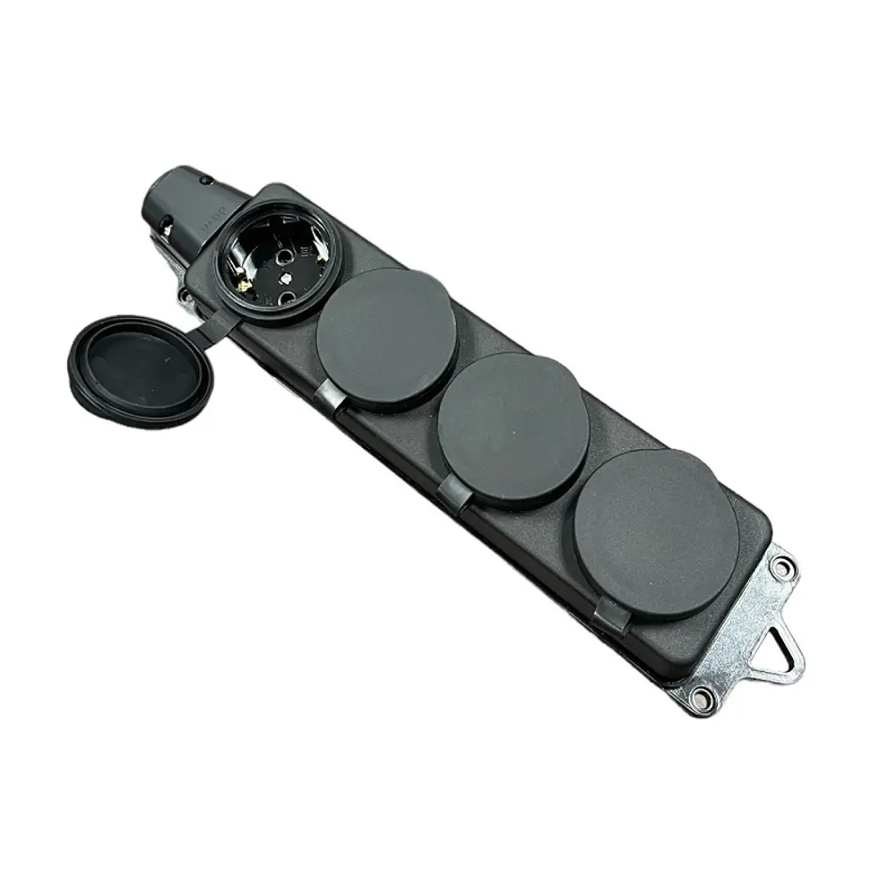 Фото 2 Удлинитель-шнур силовой Itok i-connect-SU-KG-215-4-44-40 4 розетки 2x1.5 мм 40 м 3500 Вт цвет черный Фото 2 Удлинитель-шнур силовой Itok i-connect-SU-KG-215-4-44-40 4 розетки 2x1.5 мм 40 м 3500 Вт цвет черный