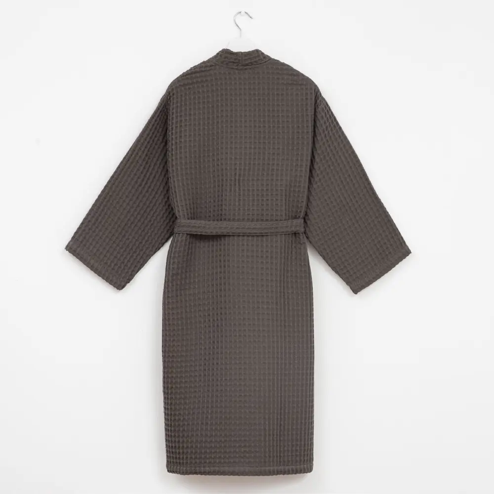 Фото 2 Банный халат Этель 6243568 размер 54 цвет серый/серебристый