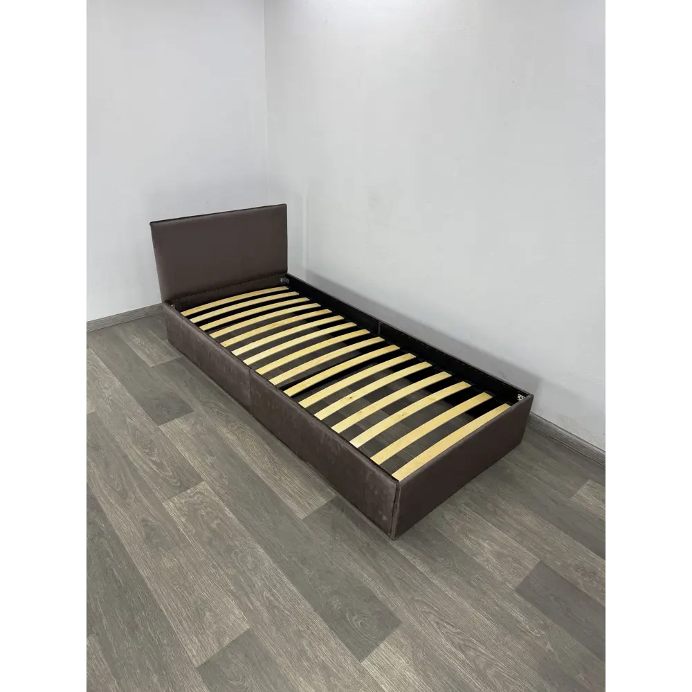 Фото 4 Кровать Solarius Kr-laguna90kor-orto 95 x 80 x 206 см ДСП цвет коричневый Фото 4 Кровать Solarius Kr-laguna90kor-orto 95 x 80 x 206 см ДСП цвет коричневый
