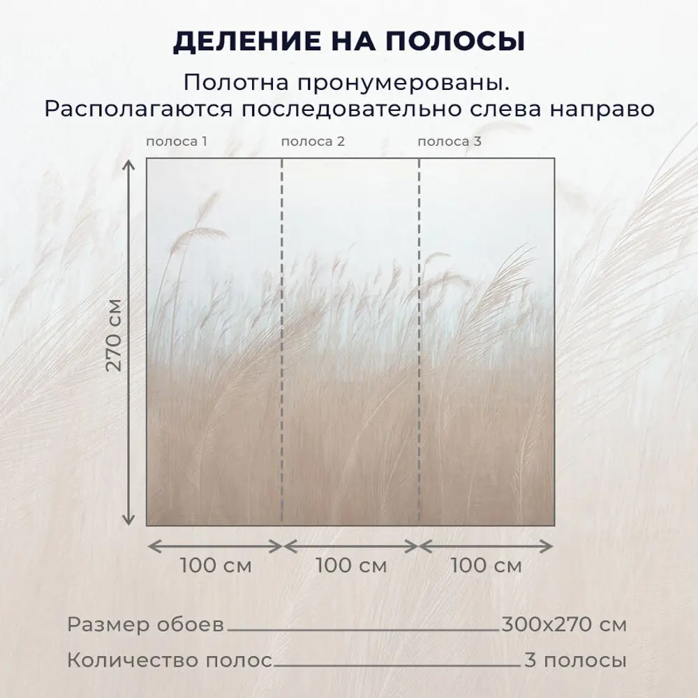 Фото 3 Фотообои бумажные Onprint 300x270 см Colos Фото 3 Фотообои бумажные Onprint 300x270 см Colos