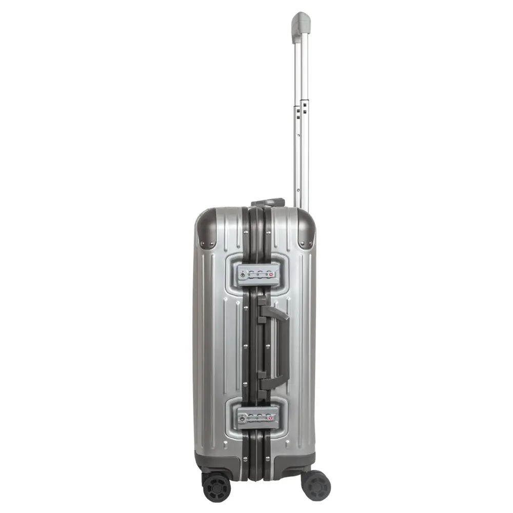 Фото 4 Чемодан Supra Luggage Sts-1010-s размер S 38x56.5x25 см алюминий цвет серебристый Фото 4 Чемодан Supra Luggage Sts-1010-s размер S 38x56.5x25 см алюминий цвет серебристый