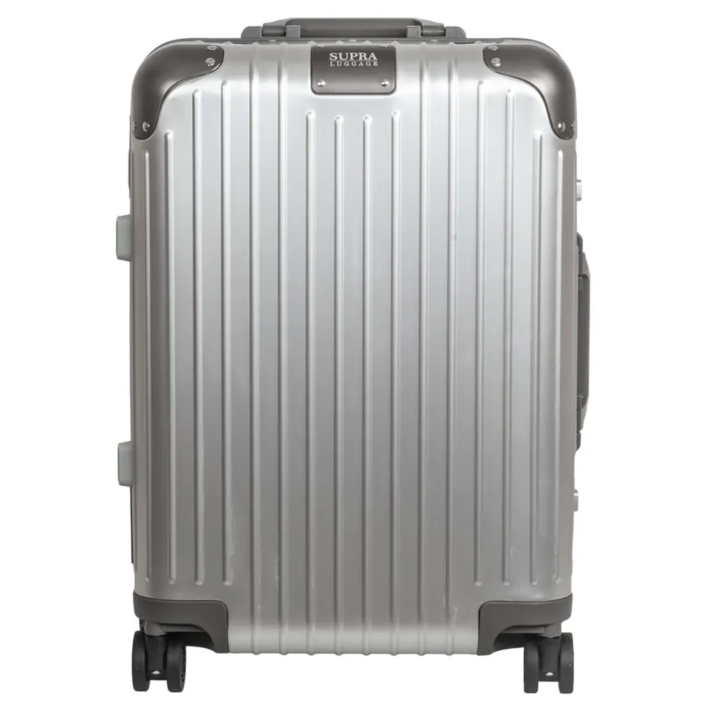 Фото Чемодан Supra Luggage Sts-1010-s размер S 38x56.5x25 см алюминий цвет серебристый Фото Чемодан Supra Luggage Sts-1010-s размер S 38x56.5x25 см алюминий цвет серебристый