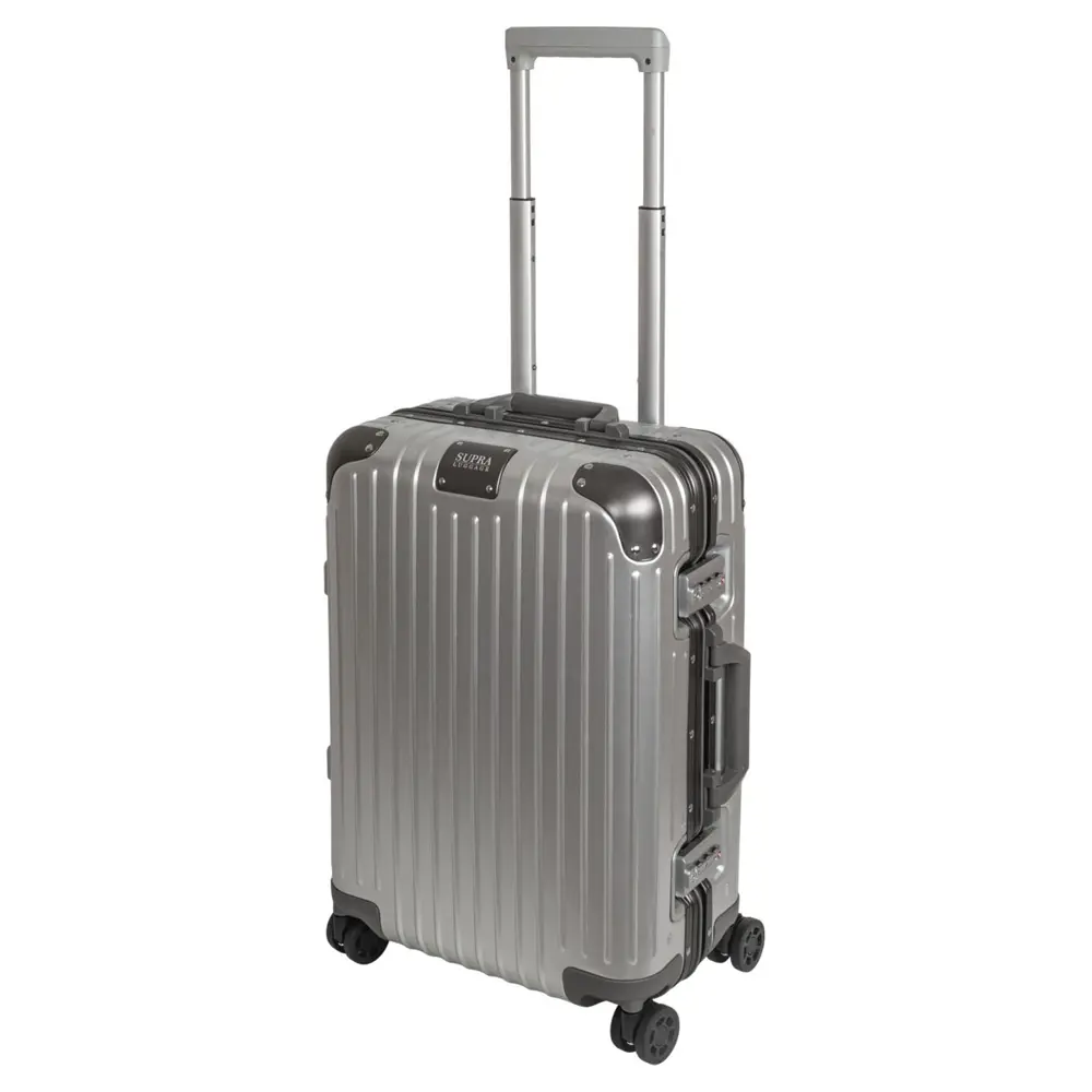Фото 2 Чемодан Supra Luggage Sts-1010-s размер S 38x56.5x25 см алюминий цвет серебристый Фото 2 Чемодан Supra Luggage Sts-1010-s размер S 38x56.5x25 см алюминий цвет серебристый