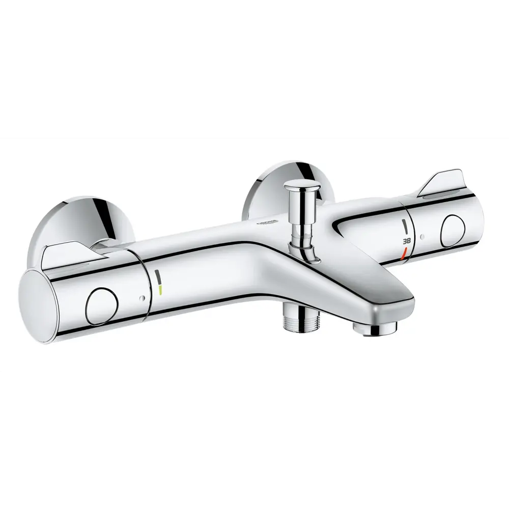 Фото Термостатический смеситель для ванны Grohe Grohtherm 800 хром 34576000 Фото Термостатический смеситель для ванны Grohe Grohtherm 800 хром 34576000