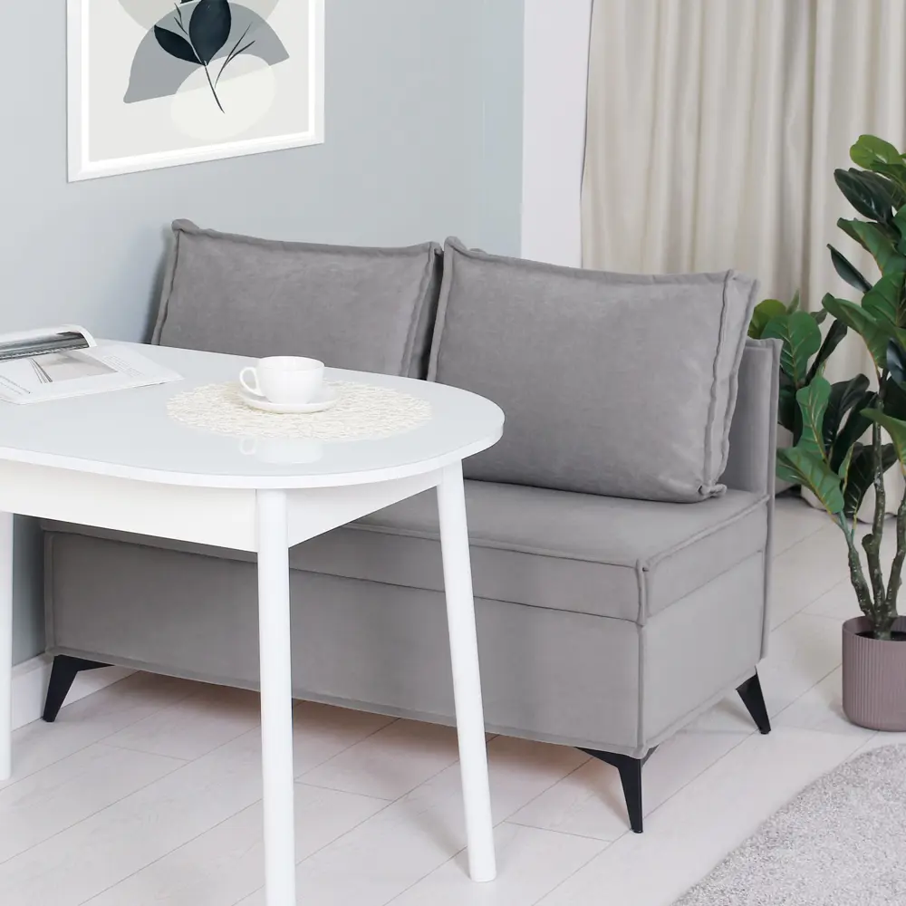 Фото 6 Диван кухонный Норта Loft XS 113 x 80 x 58.5 см цвет kvest 014 Фото 6 Диван кухонный Норта Loft XS 113 x 80 x 58.5 см цвет kvest 014