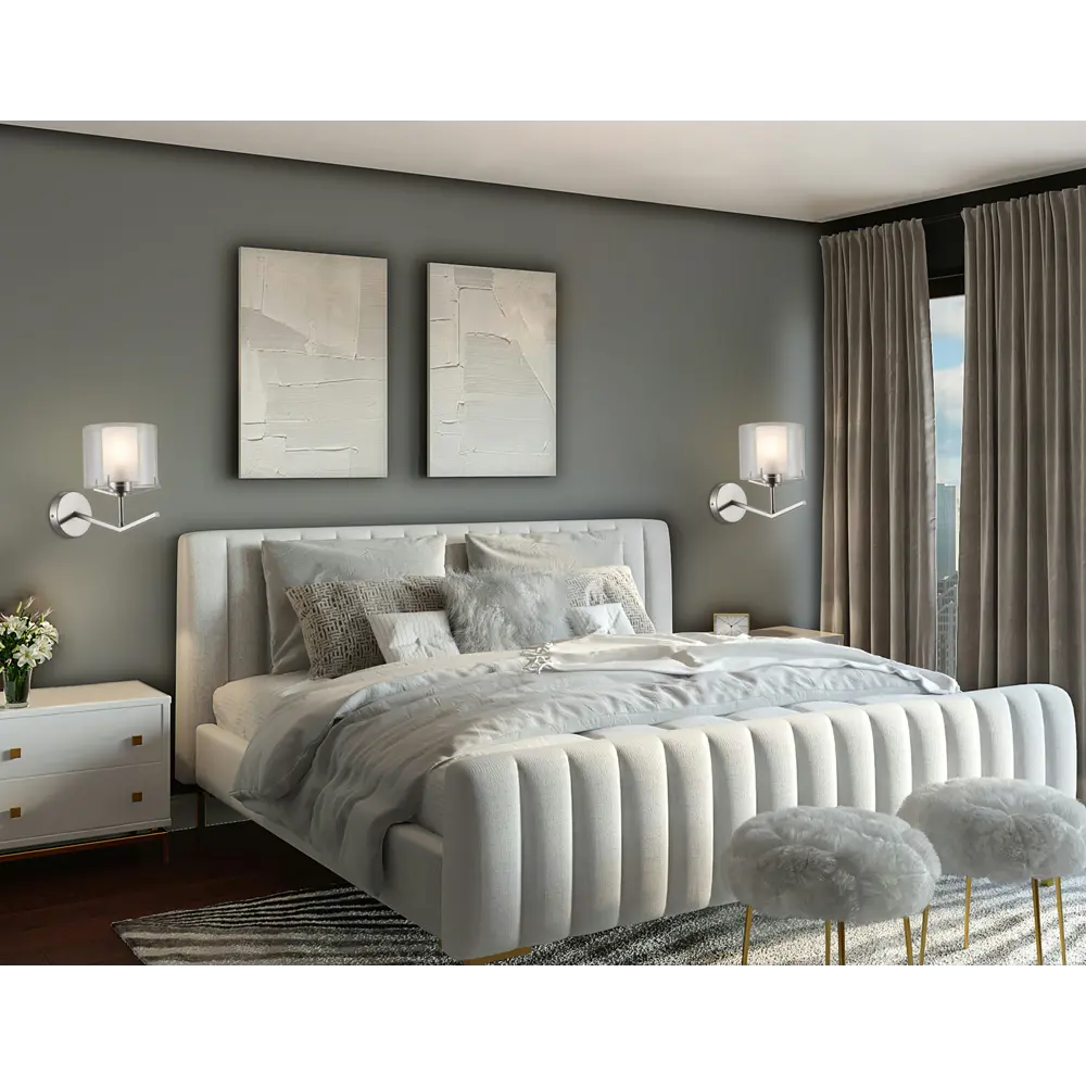 Фото 5 Настенный светильник Ambrella Light High Light Ambr_lh57004 цвет никель Фото 5 Настенный светильник Ambrella Light High Light Ambr_lh57004 цвет никель