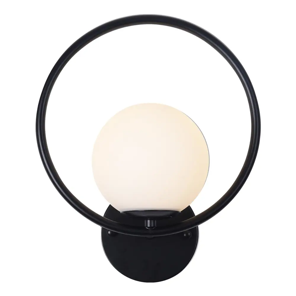 Фото Настенный светильник Kink light Алир 07658.19 цвет черный