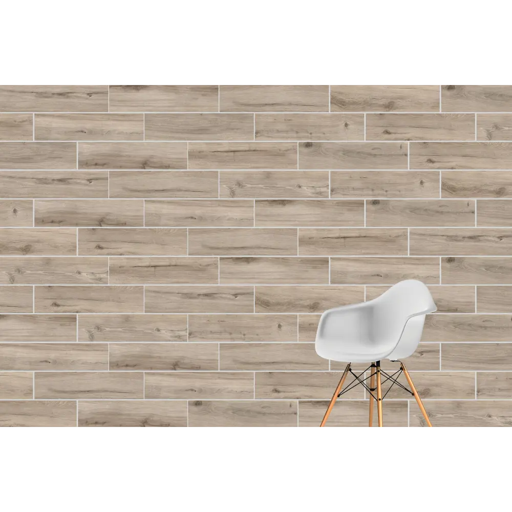 Фото 6 Керамогранит Vitra OriginWood 800*200 MR Светлый Греж 20x80см 1.44 м² цвет бежевый, цена за упаковку Фото 6 Керамогранит Vitra OriginWood 800*200 MR Светлый Греж 20x80см 1.44 м² цвет бежевый, цена за упаковку