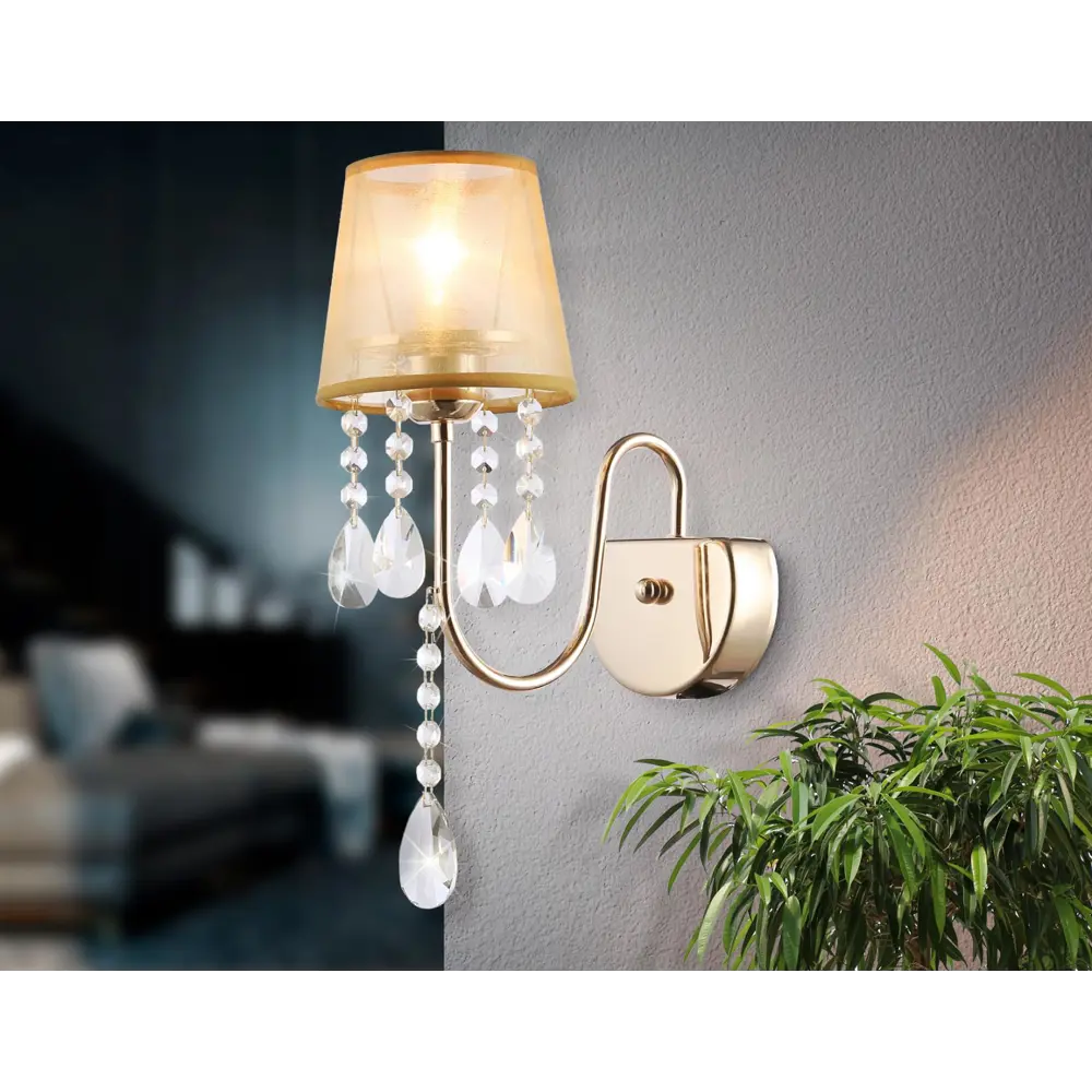 Фото 3 Настенный светильник AMBRELLA LIGHT TR4596 цвет золотой Фото 3 Настенный светильник AMBRELLA LIGHT TR4596 цвет золотой