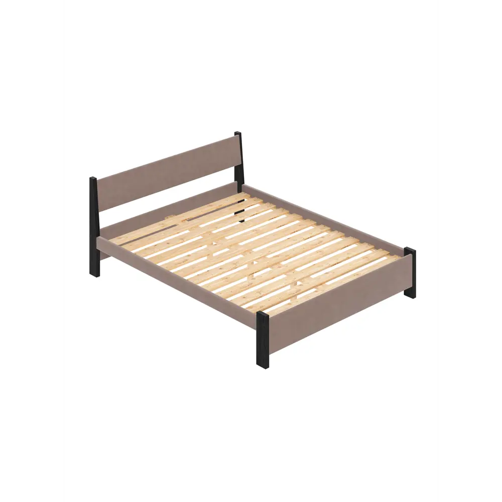Фото Кровать Solarius Мишка реечное основание 170 x 80 x 210 см дерево цвет мокко мусс;антрацит Фото Кровать Solarius Мишка реечное основание 170 x 80 x 210 см дерево цвет мокко мусс;антрацит