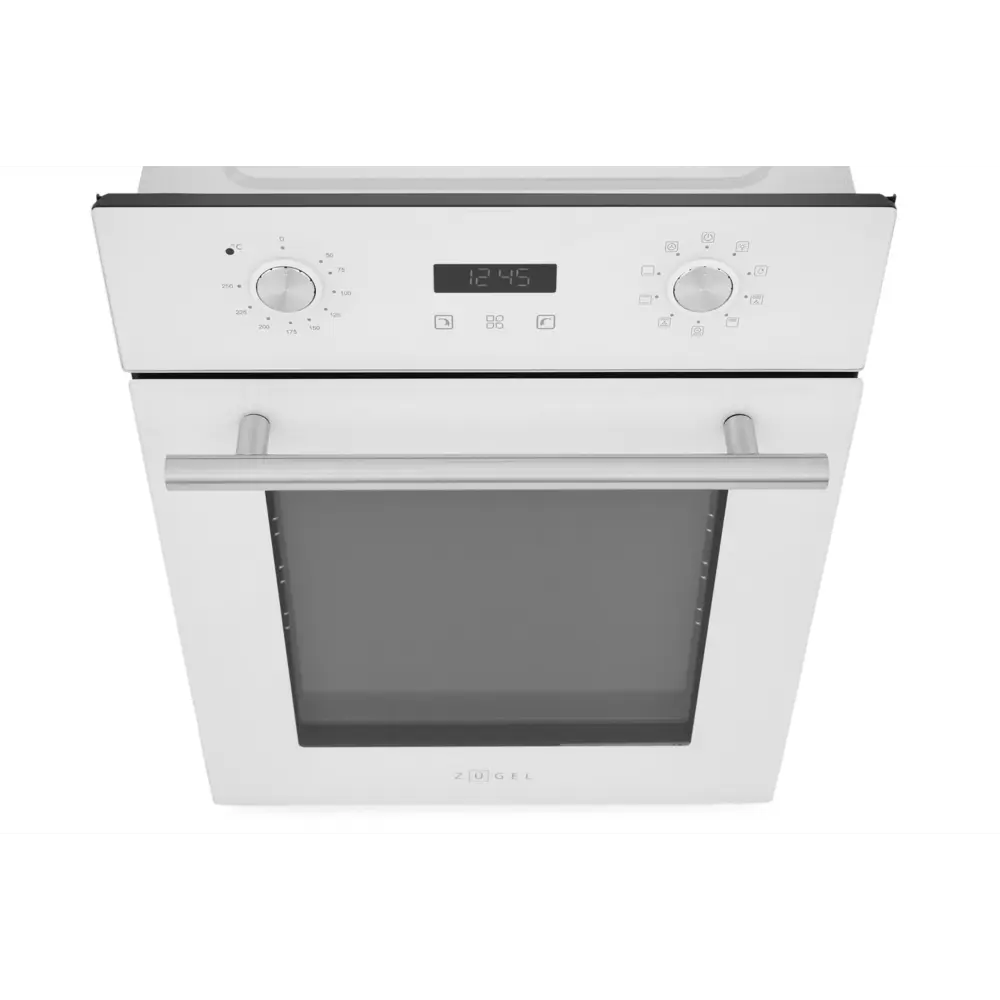 Фото 8 Встраиваемый духовой шкаф Zugel Zoe452W 45x59.50x56.50 см цвет белый Фото 8 Встраиваемый духовой шкаф Zugel Zoe452W 45x59.50x56.50 см цвет белый