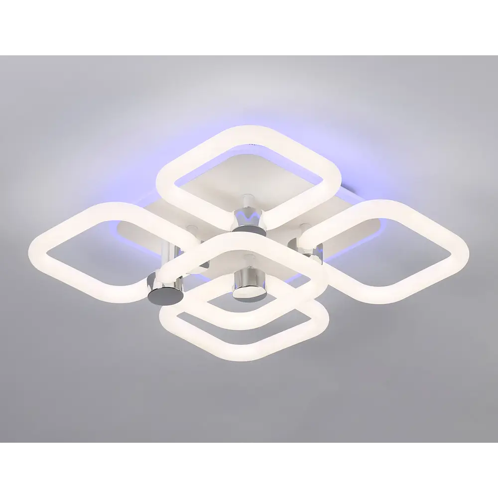 Фото 5 Люстра потолочная светодиодная Ambrella Light AMBR_FA3861 Acrylica original с пультом 12 м² регулируемый белый свет цвет белый Фото 5 Люстра потолочная светодиодная Ambrella Light AMBR_FA3861 Acrylica original с пультом 12 м² регулируемый белый свет цвет белый