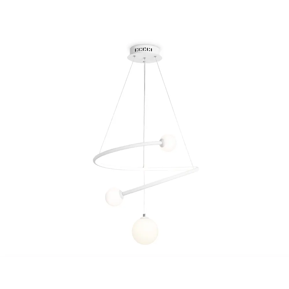 Фото 2 Светильник подвесной светодиодная Ambrella light Fl66299 с пультом управления 12 м² нейтральный белый свет цвет белый