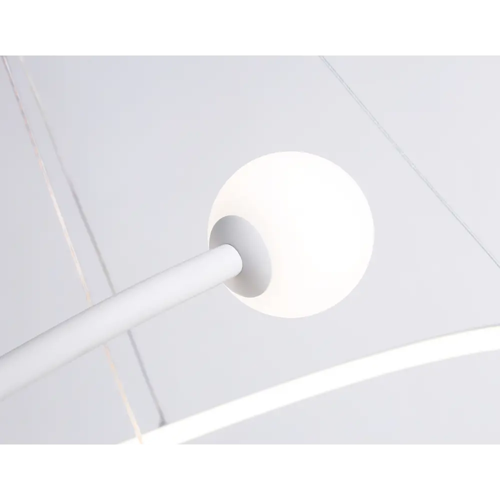 Фото 15 Светильник подвесной светодиодная Ambrella light Fl66299 с пультом управления 12 м² нейтральный белый свет цвет белый