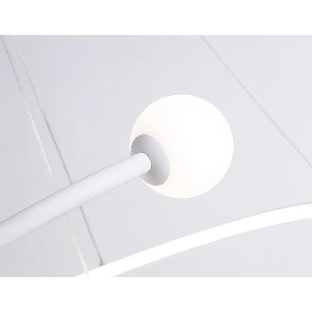 Фото 13 Светильник подвесной светодиодная Ambrella light Fl66299 с пультом управления 12 м² нейтральный белый свет цвет белый