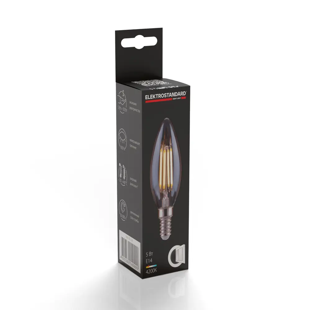 Фото 7 Лампочка светодиодная Elektrostandard Dimmable F a048724 E14 5 Вт Фото 7 Лампочка светодиодная Elektrostandard Dimmable F a048724 E14 5 Вт