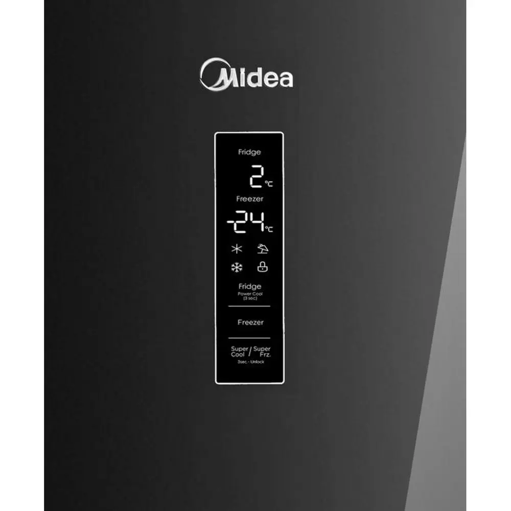 Фото 2 Отдельностоящий холодильник Midea MDRB521MGE22ODM 59.5x201.8 см цвет черный Фото 2 Отдельностоящий холодильник Midea MDRB521MGE22ODM 59.5x201.8 см цвет черный