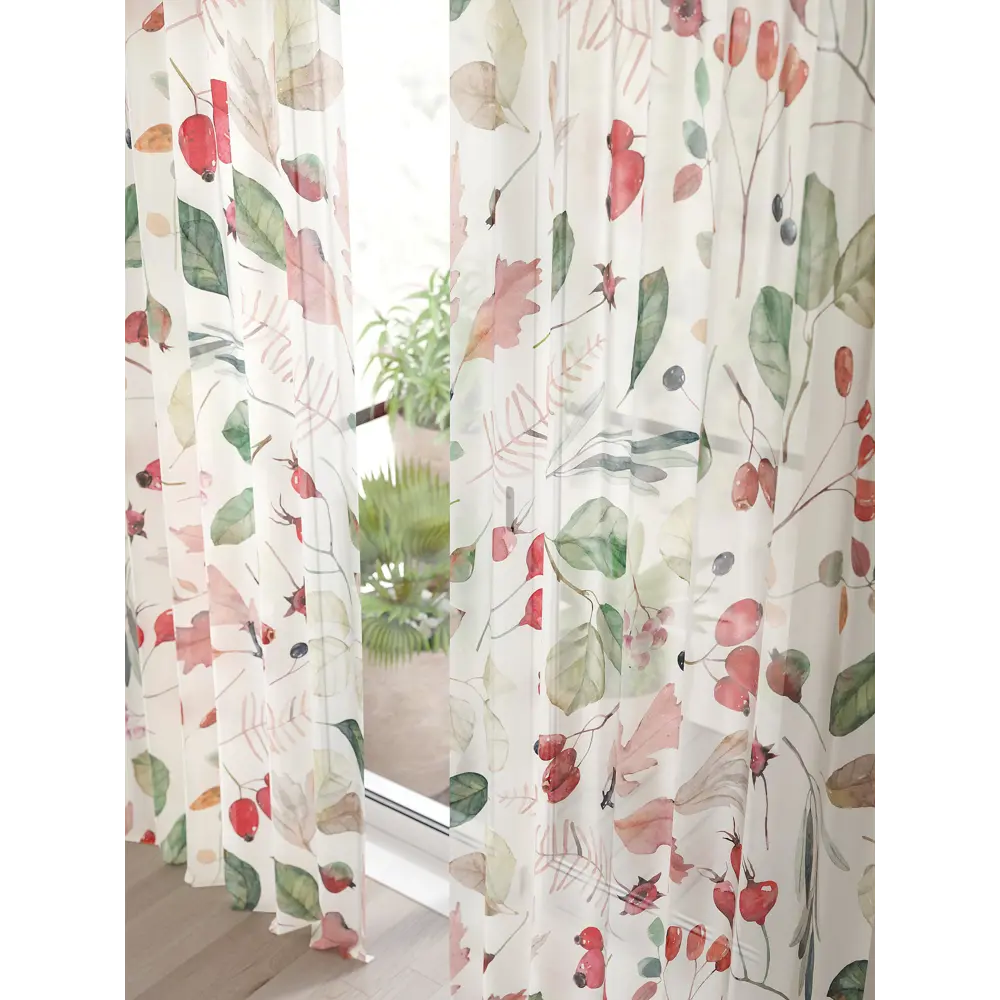 Фото 4 Тюль Comfy Way Алоуна - 20 CW580020-240 150x240 см на шторной ленте цвет зеленый 2 шт Фото 4 Тюль Comfy Way Алоуна - 20 CW580020-240 150x240 см на шторной ленте цвет зеленый 2 шт