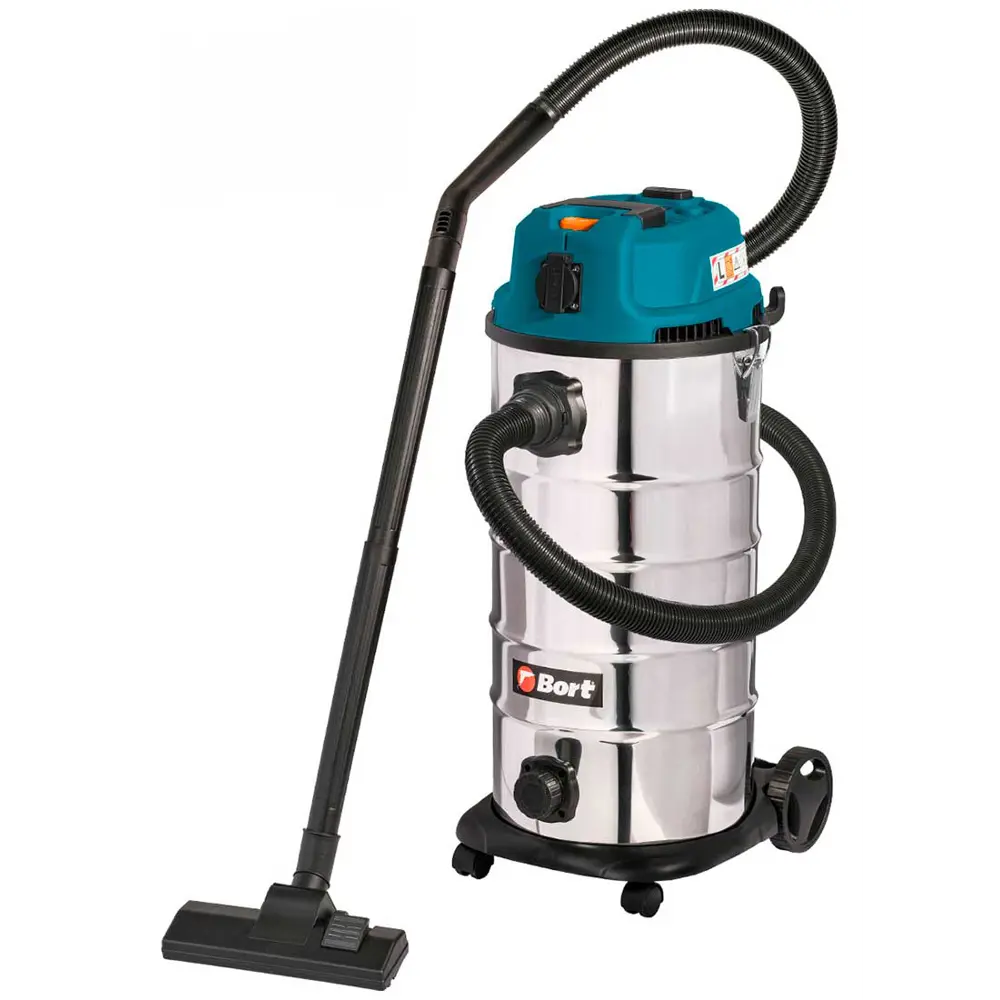 Фото Пылесос строительный Bort BSS-1640-STORM, 1600 Вт, 40 л Фото Пылесос строительный Bort BSS-1640-STORM, 1600 Вт, 40 л