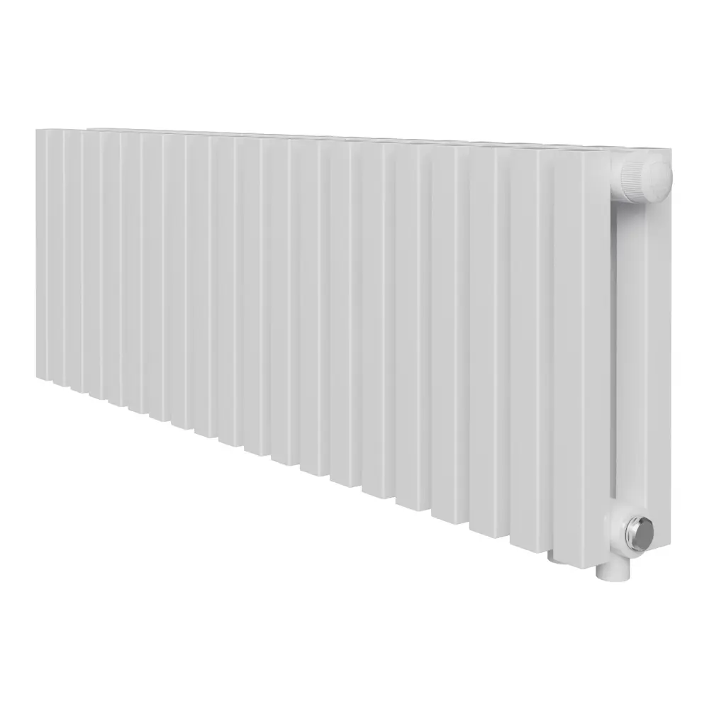 Фото Радиатор трубчатый Royal Thermo Shift Q30 260/98 14 секций нижнее правое подключение сталь белый с кронштейном Фото Радиатор трубчатый Royal Thermo Shift Q30 260/98 14 секций нижнее правое подключение сталь белый с кронштейном