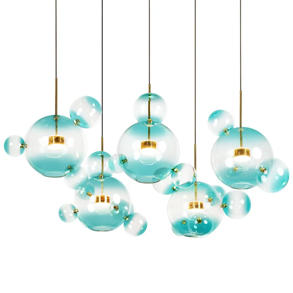 Фото 5 Люстра подвесная светодиодная Loft It Bolle Lf_2027-s5_blue 10.83 м² теплый белый (желтый) свет цвет золото/прозрачный Фото 5 Люстра подвесная светодиодная Loft It Bolle Lf_2027-s5_blue 10.83 м² теплый белый (желтый) свет цвет золото/прозрачный