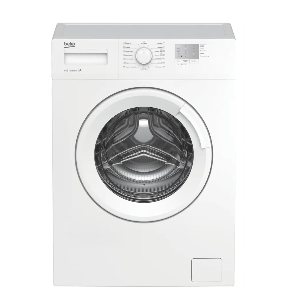 Фото Стиральная машина Beko WRS5511BWW 60x84x36.5 см, 5 кг, цвет белый