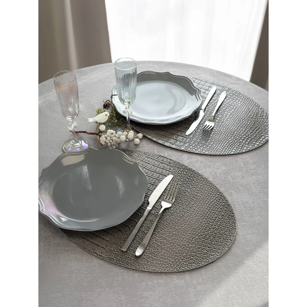 Фото 3 Комплект сервировочных салфеток DenastiaNoble Collection E0006652 шт Фото 3 Комплект сервировочных салфеток DenastiaNoble Collection E0006652 шт