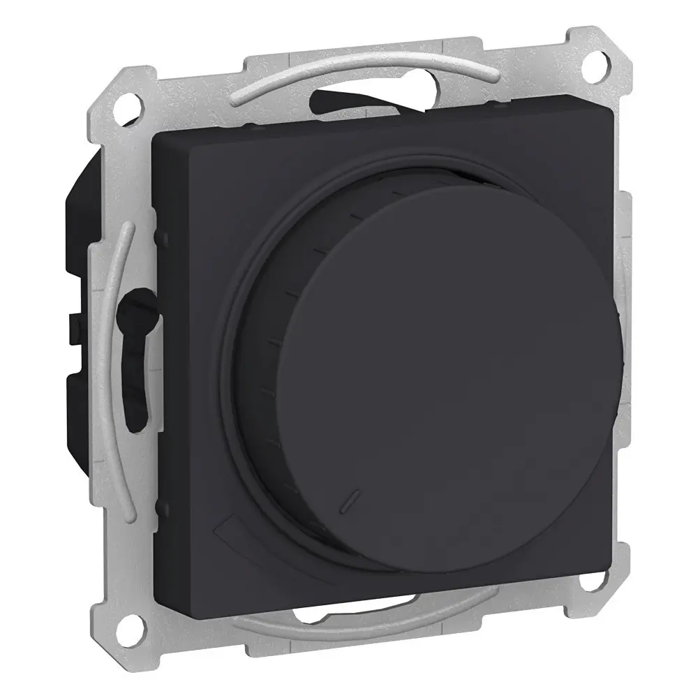 Фото Диммер встраиваемый Systeme electric AtlasDesign ATN001023 400 Вт цвет карбон Фото Диммер встраиваемый Systeme electric AtlasDesign ATN001023 400 Вт цвет карбон