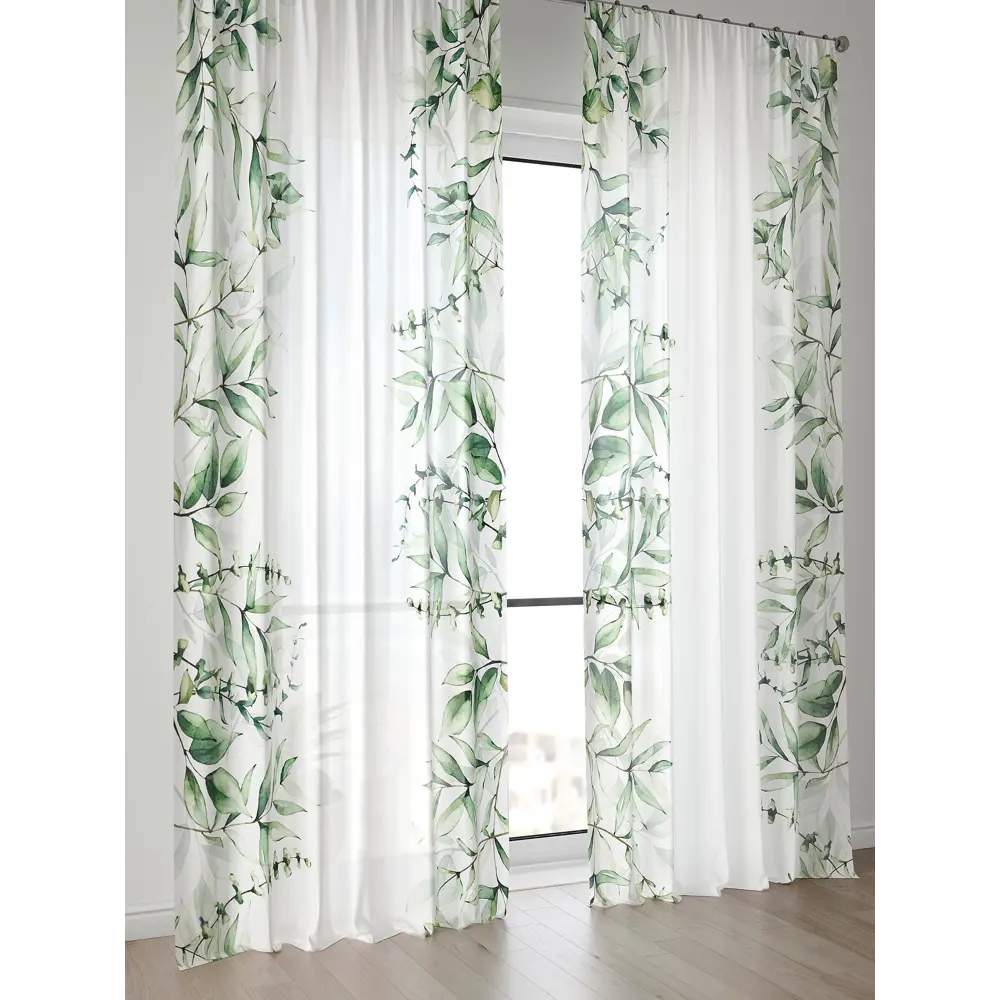 Фото 2 Тюль Comfy Way Алоуна - 165 CW580165-240 150x240 см на шторной ленте цвет белый 2 шт Фото 2 Тюль Comfy Way Алоуна - 165 CW580165-240 150x240 см на шторной ленте цвет белый 2 шт