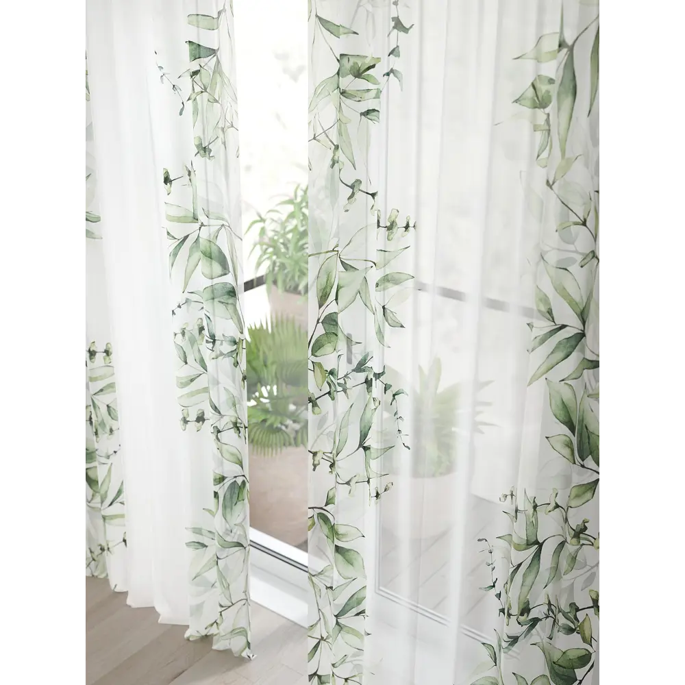 Фото 3 Тюль Comfy Way Алоуна - 165 CW580165-240 150x240 см на шторной ленте цвет белый 2 шт Фото 3 Тюль Comfy Way Алоуна - 165 CW580165-240 150x240 см на шторной ленте цвет белый 2 шт