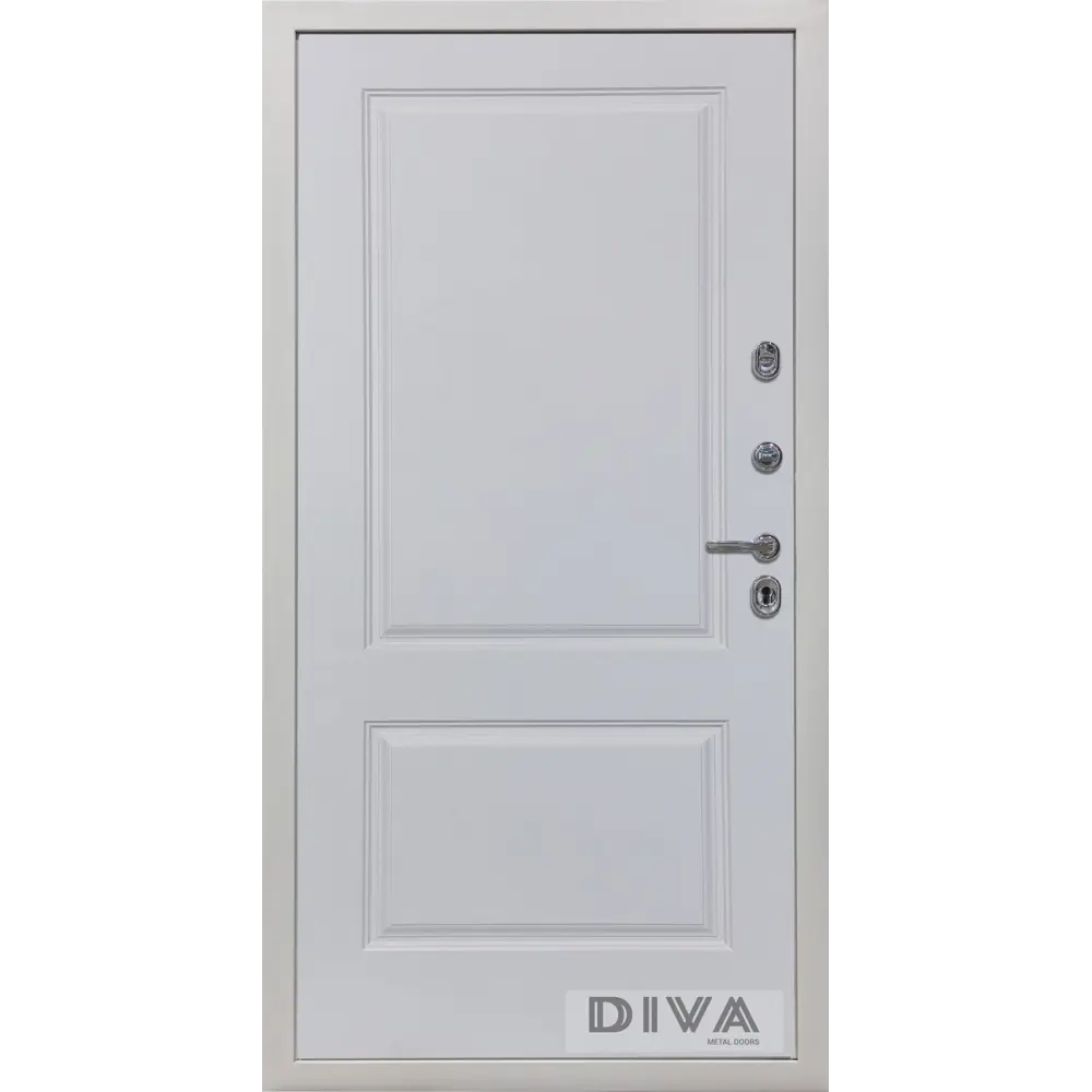 Фото 4 Входная дверь Diva МД-45 УТ-00071788 металлическая правая 205x96см цвет синий Фото 4 Входная дверь Diva МД-45 УТ-00071788 металлическая правая 205x96см цвет синий