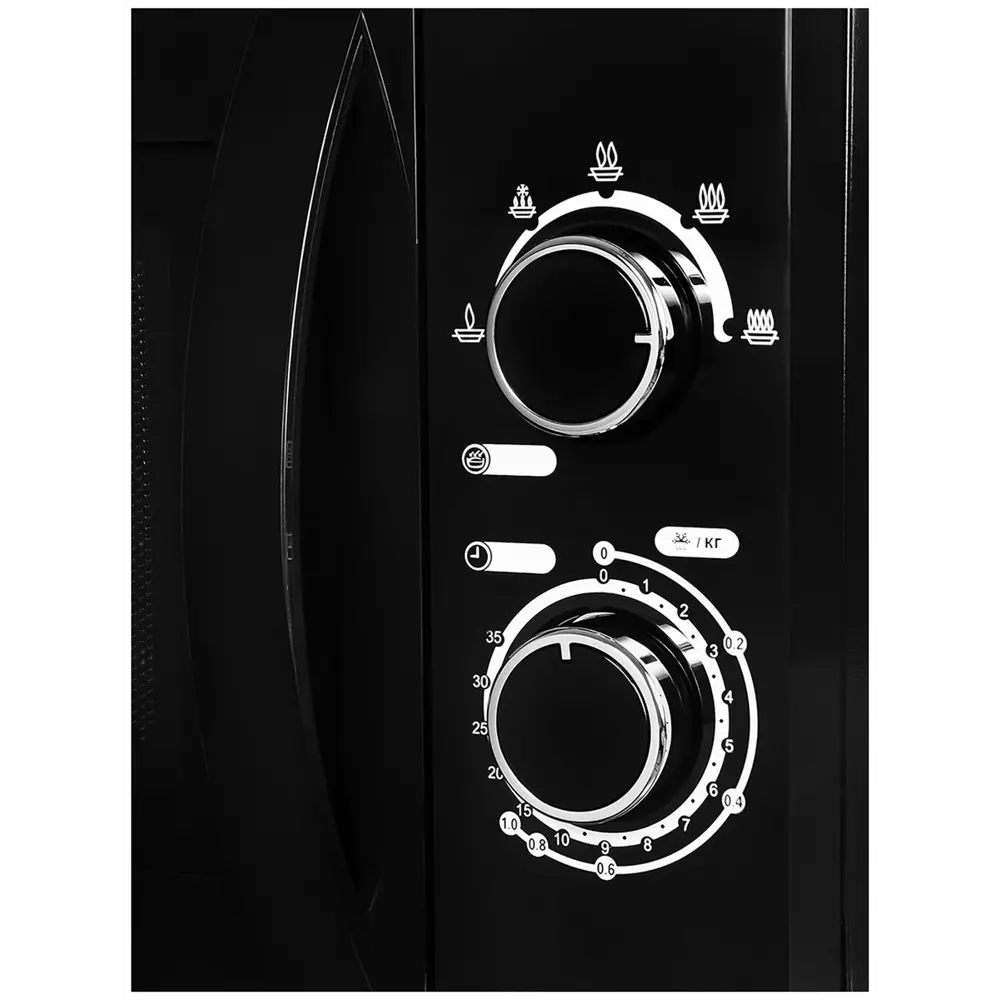 Фото 3 Отдельностоящая микроволновая печь Hyundai HYM-M206 20 л 44.2x25.5x35.6 см цвет черный Фото 3 Отдельностоящая микроволновая печь Hyundai HYM-M206 20 л 44.2x25.5x35.6 см цвет черный