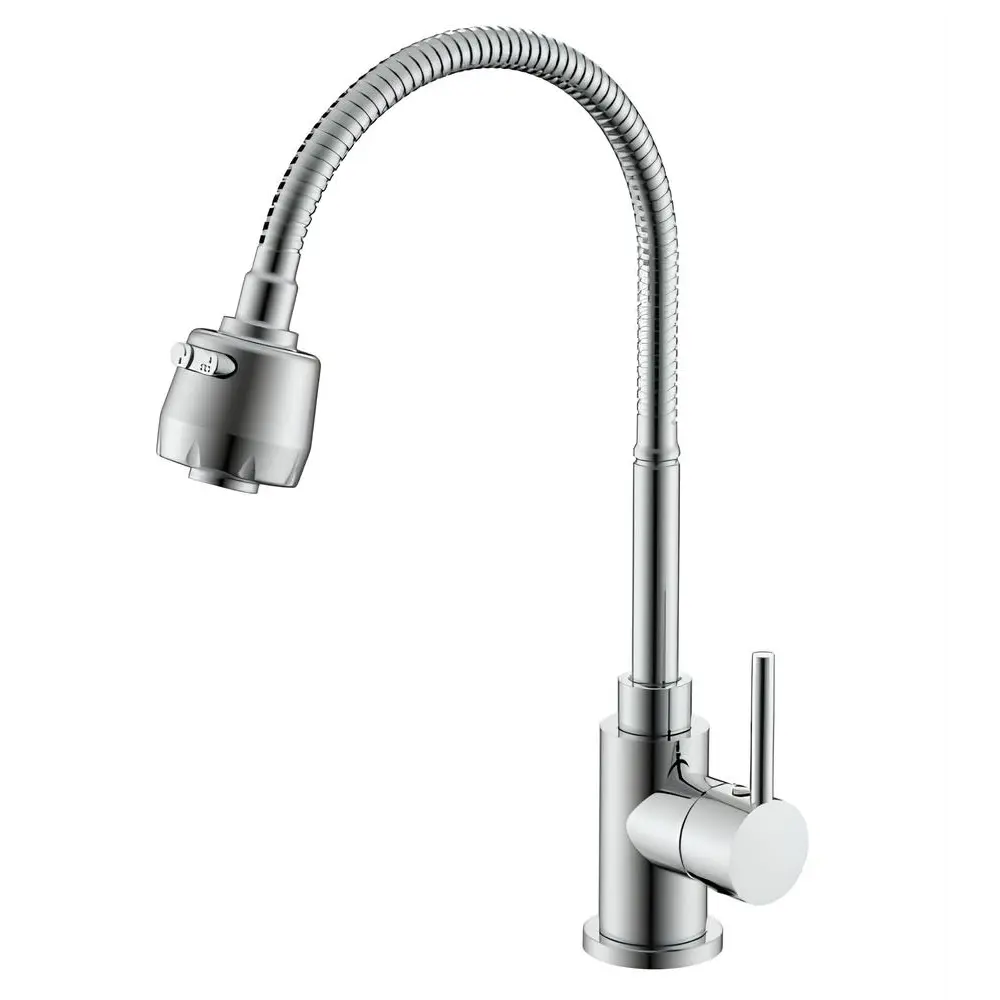 Фото Смеситель для кухни Wasser zimmer ZM-7728-2-750 гибкий излив 17 см цвет хром Фото Смеситель для кухни Wasser zimmer ZM-7728-2-750 гибкий излив 17 см цвет хром